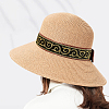 Chinese Style Lace Embroidery Cloth Ribbons OCOR-WH0067-69A-5