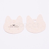 Paper Earring Display Cards DIY-WH0209-15-1