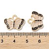 Alloy Enamel Pendants ENAM-O001-10A-G-3