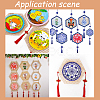 DIY Woven Bamboo Network FIND-WH0101-08-8