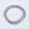Natural Green Aventurine Beaded Stretch Bracelets BJEW-I253-8mm-10-1