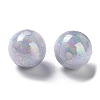 Two Tone Opaque Acrylic Beads SACR-P024-01B-W11-2
