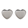 Tarnish Resistant 304 Stainless Steel Ear Studs STAS-I071-17P-4