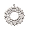 304 Stainless Steel Pendants STAS-L022-519P-1