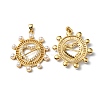 Plastic Imitation Pearl Pendants KK-P235-07G-1