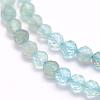 Natural Apatite Beads Strands G-I156-05-3mm-3