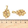 304 Stainless Steel with Rhinestone Pendants RB-CBA7A56-10G-02-3