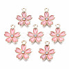 Alloy Enamel Pendants ENAM-S121-052-2