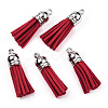 Faux Suede Tassel Pendant Decorations X-FIND-R095-020P-1