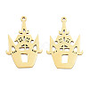 Ion Plating(IP) 201 Stainless Steel Pendants LS-STAS-N098-089LG-1