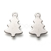 Non-Tarnish Christmas 201 Stainless Steel Charms STAS-C017-03A-P-1
