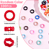 100Pcs Opaque Acrylic Bead Frame OACR-SC0002-96-2