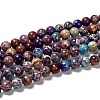 Natural Imperial Jasper Beads Strands X-G-I122-8mm-15-1