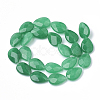 Natural White Jade Beads Strands X-G-S292-21-1-2