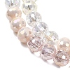 Electroplate Glass Beads Strands EGLA-D300-06-6mm-20-3