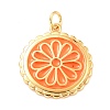 Real 18K Gold Plated Brass Pendants KK-L206-013G-07-2