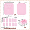 Plastic Books Read This Year Bookshelf Counter Bookish Decoration AJEW-WH0596-877B-2