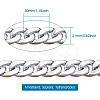 Handmade Plastic Curb Chains AJEW-FW0001-01-22
