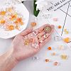 150 Pieces Random Rose Acrylic Beads Bear Pastel Spacer Beads Butterfly Loose Beads for Jewelry Keychain Phone Lanyard Making JX543I-4