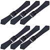 6 Sets PU Leather Toggle Buckles FIND-CL0002-15A-1