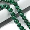 Synthetic Malachite Beads Strands G-H023-A05-01-2