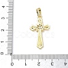 Brass with Crystal Rhinestone Pendants RB-CBA6830-03G-01-3