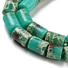 Synthetic Imperial Jasper Beads Strands G-Q1008-A03-3