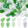 100Pcs 5 Colors Handmade Lampwork Pendants LAMP-PA0001-34-1