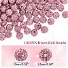 Pave Disco Ball Beads X-RB-A130-10mm-23-2