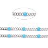 304 Stainless Steel Enamel Curb Chains CHS-P013-01P-03-2