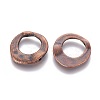 Tibetan Style Irregular Ring Bead Frames X-RLF10246Y-NF-2