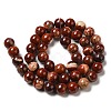 Natural Red Snakeskin Jasper Beads Strands X-G-H298-A02-03-3