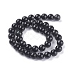 Natural Obsidian Bead Strands GSR10mmC132-3