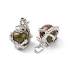 Mixed Natural Gemstone Pendants GP471-3