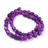 Natural White Jade Beads Strands OGEM-10X8-2-2