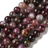Natural Tourmaline Beads Strands G-L637-A01-6mm-2