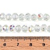 Transparent Glass Beads Strands X-EGLA-N016-6mm-06-4