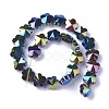 Electroplate Glass Beads Strands EGLA-J148-A-AB02-2