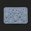 DIY Star/Heart/Flower/Music Note Shaker Filler Silicone Quicksand Molds DIY-G079-03B-4