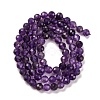 Natural Amethyst Beads Strands X-G-F770-C07-02A-3