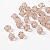 Faceted Bicone Imitation Crystallized Crystal Glass Beads X-G22QS162-4