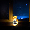PVC Lamp Film for DIY Colorful Light Hanging Lamp Frosted Glass Jar DIY-WH0408-014-5