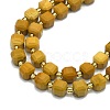 Natural Yellow Mookaite Beads Strand G-I376-D53-01-3