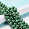 Natural Malachite Beads Strands G-F571-27AB1-12mm-5