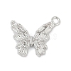 Brass Micro Pave Cubic Zirconia Pendants KK-Z094-15P-1