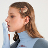 Iron Hair Barrette Findings IFIN-PH0024-37P-4