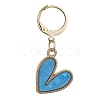 Heart Pendant Stitch Markers HJEW-JM01084-3