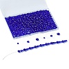 Electroplate Glass Beads Strands EGLA-YW0003-18D-1