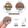 DIY Dangle Earring Making Kits DIY-CA0002-70-2