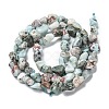 Natural Larimar Beads Strands G-G018-19-3